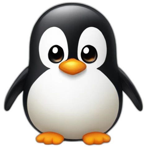 pingüino enamorado emoji