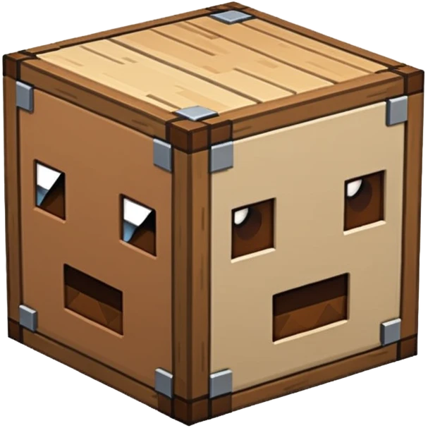 generate minecrafe box emoji