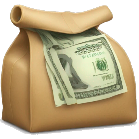 bolsa de dinero emoji