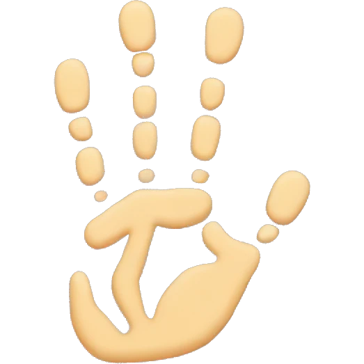 handprint emoji