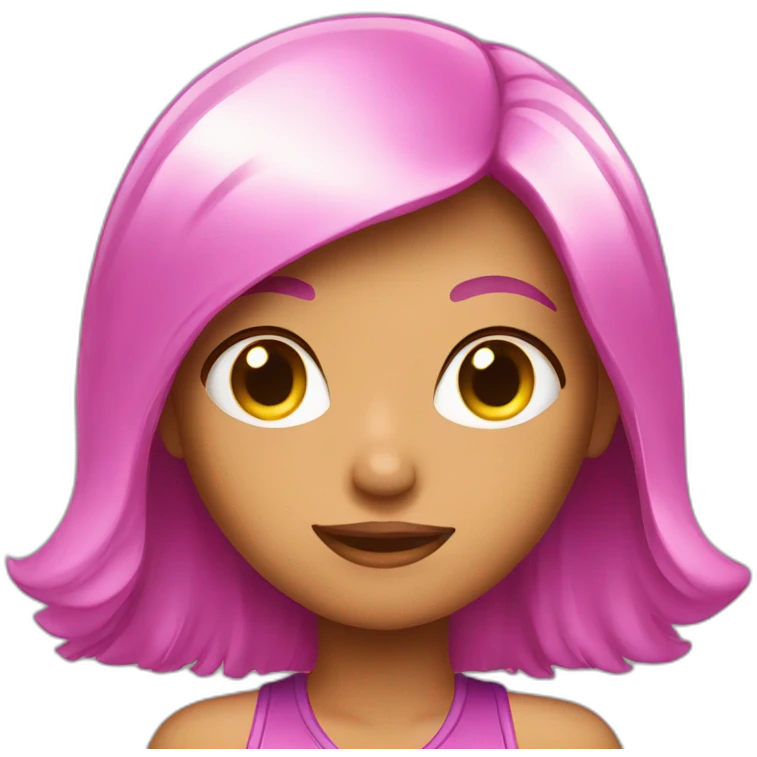 Shiny girl emoji