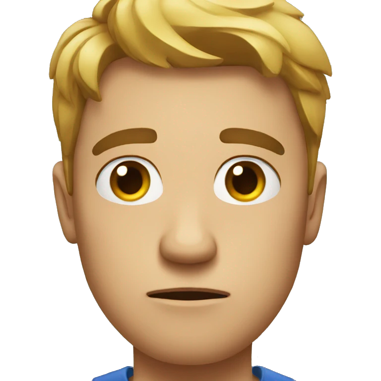 an annoyed person emoji