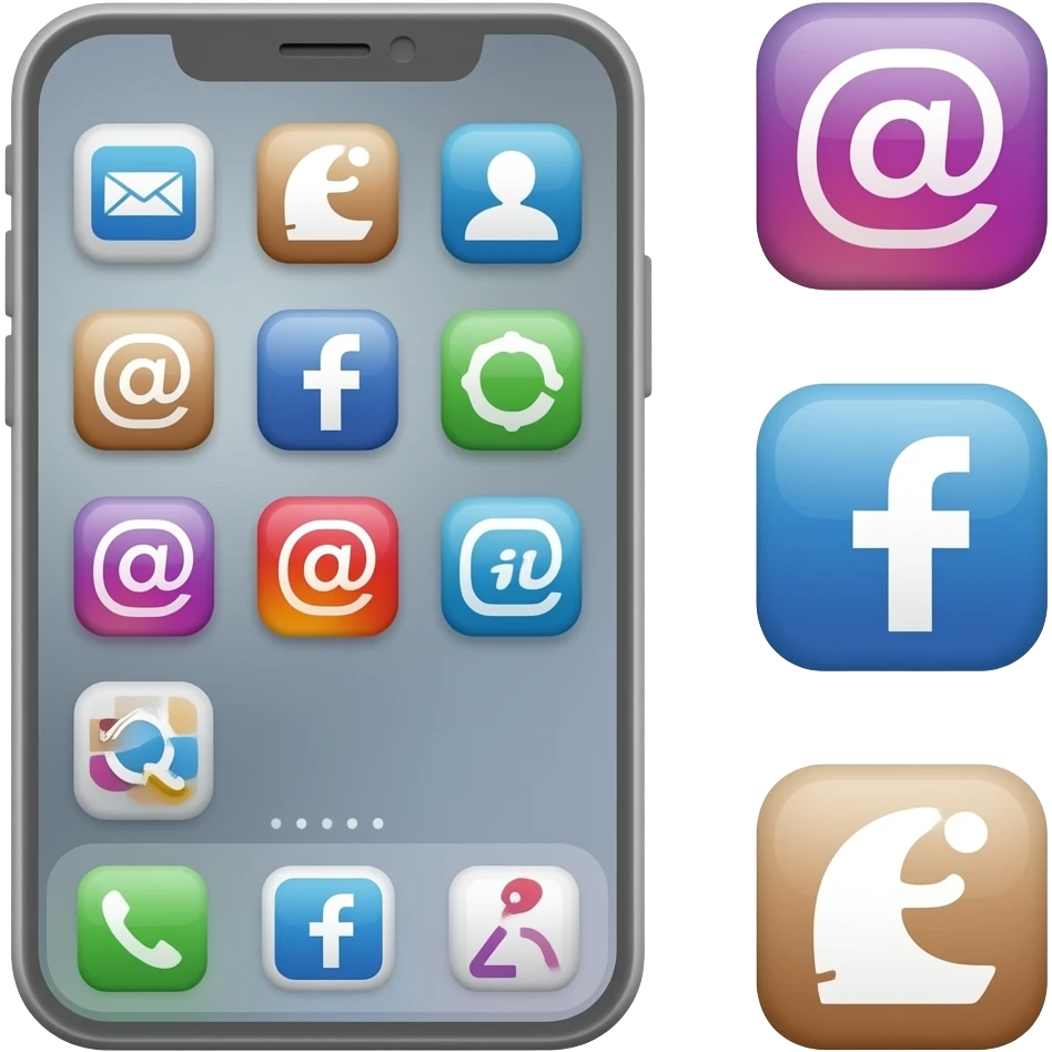 Sosyal medya emojş emoji