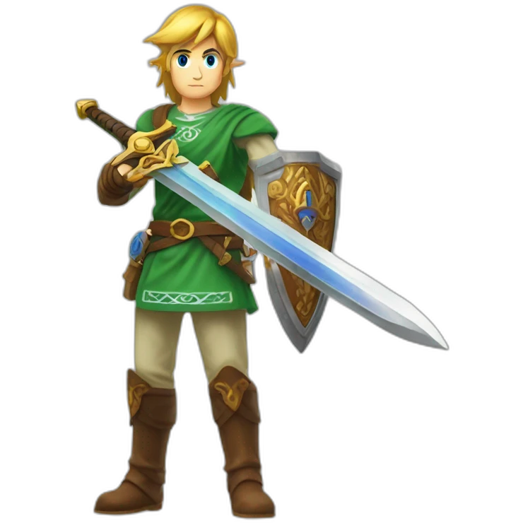 link with epic master sword emoji