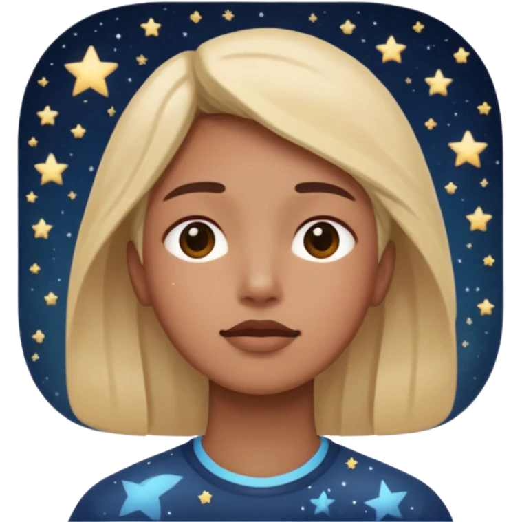 Stargazing emoji