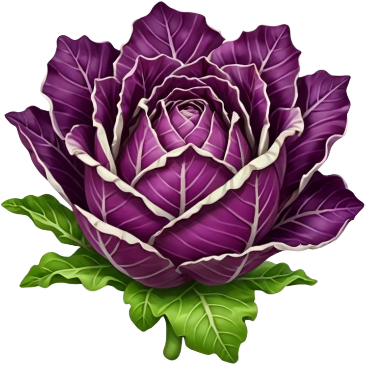 vitlof radicchio emoji