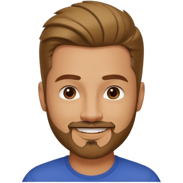 Marcus Patrick Osbourne, Male Actor and Model (b.1974) with goatee beard emoji