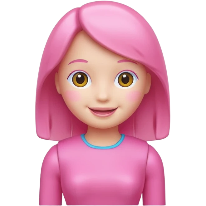 آدمک صورتی emoji