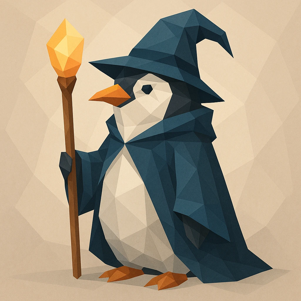 Penguin Wizard 1 emoji