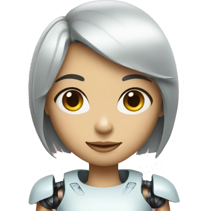 girl robot emoji