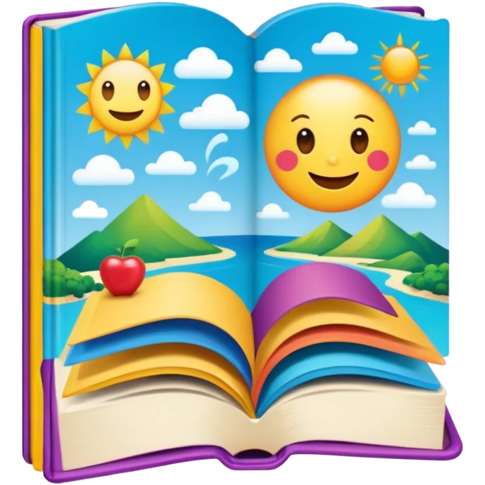 health and wellness book emoji