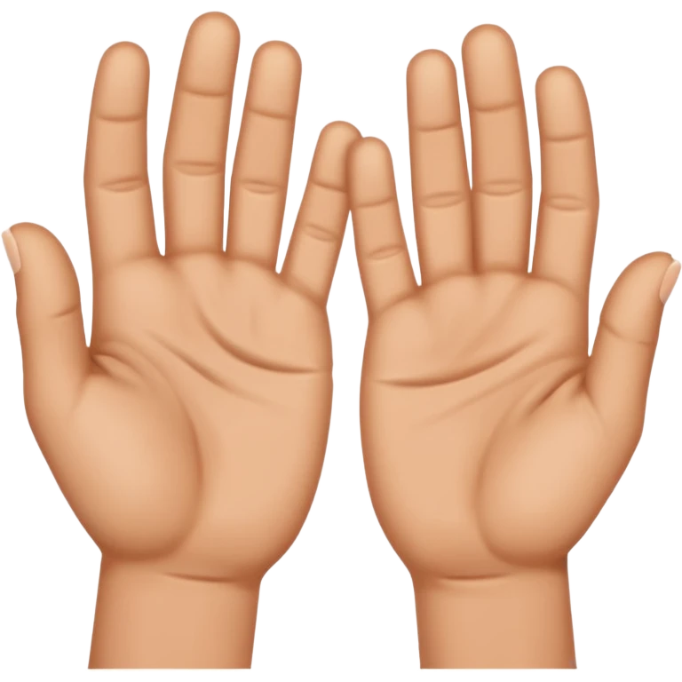 Le signe Jul avec les mains emoji