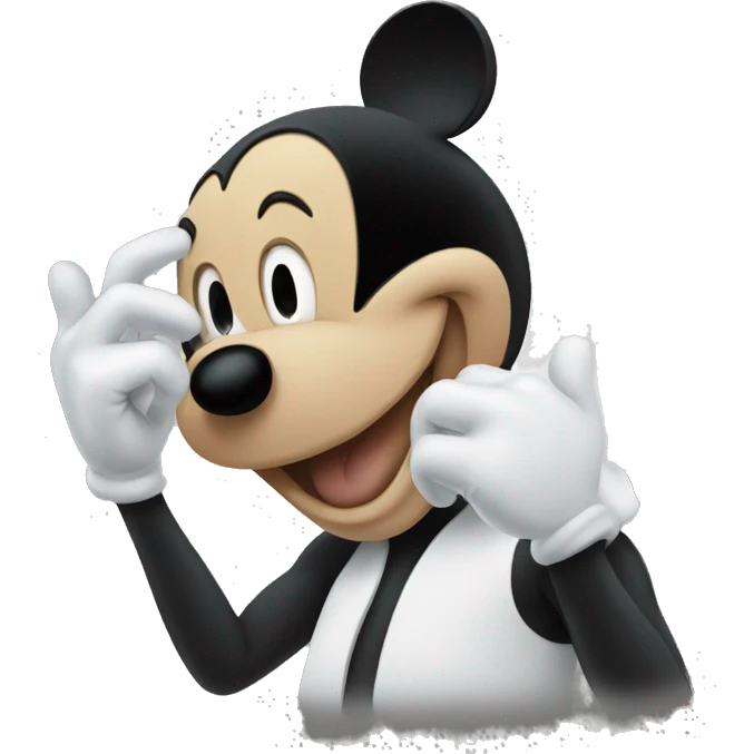 Mickey Mouse emoji