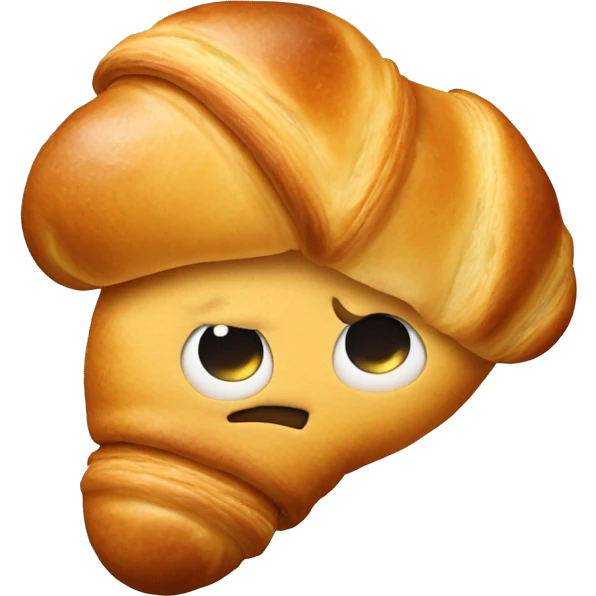 Croissant qui fume  emoji