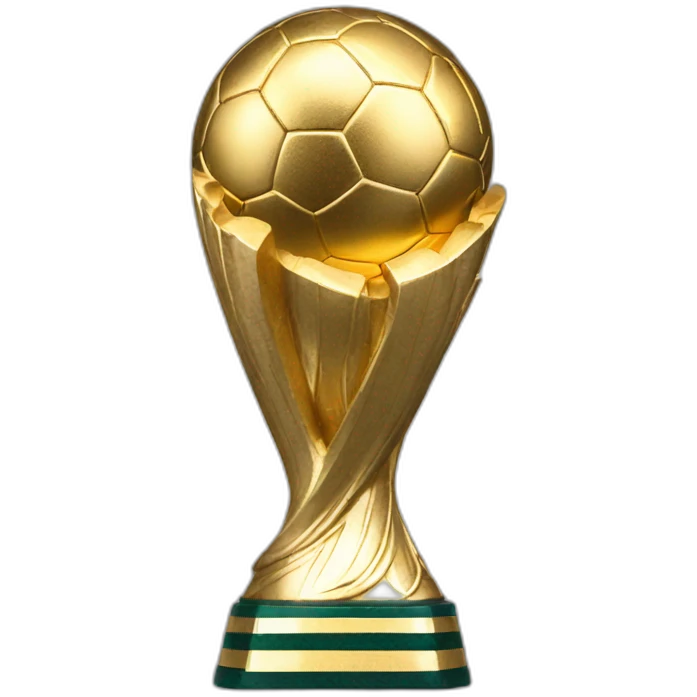 world cup trophy emoji