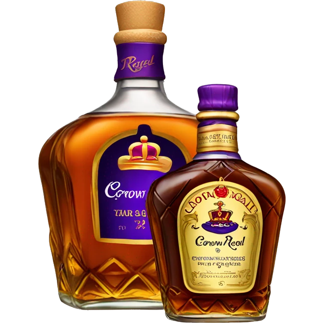 Crown royal whiskey  emoji