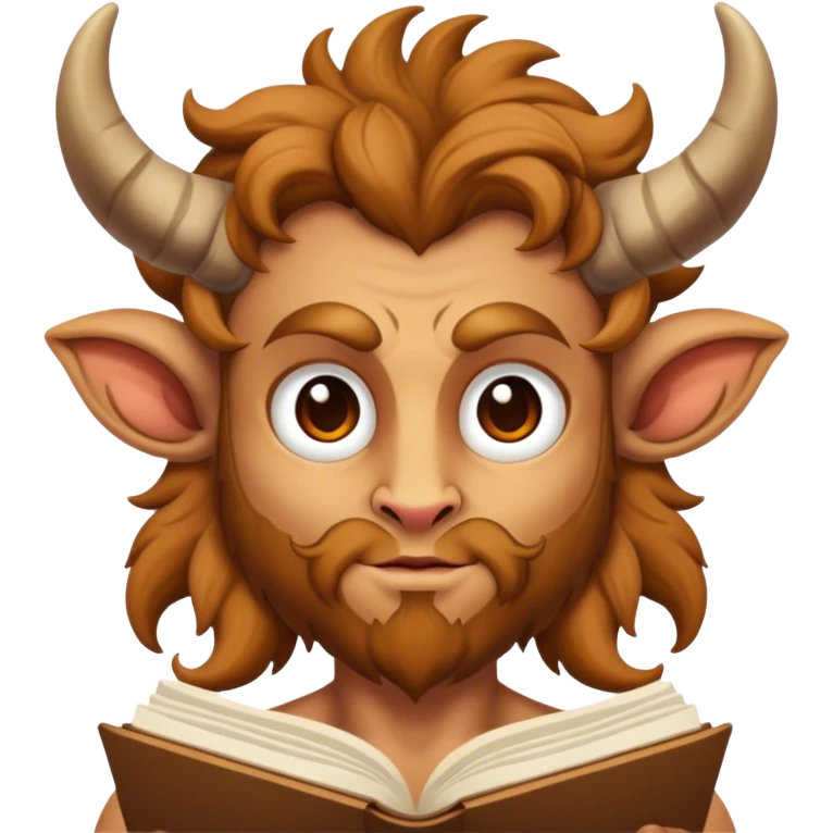 Satyr poet emoji