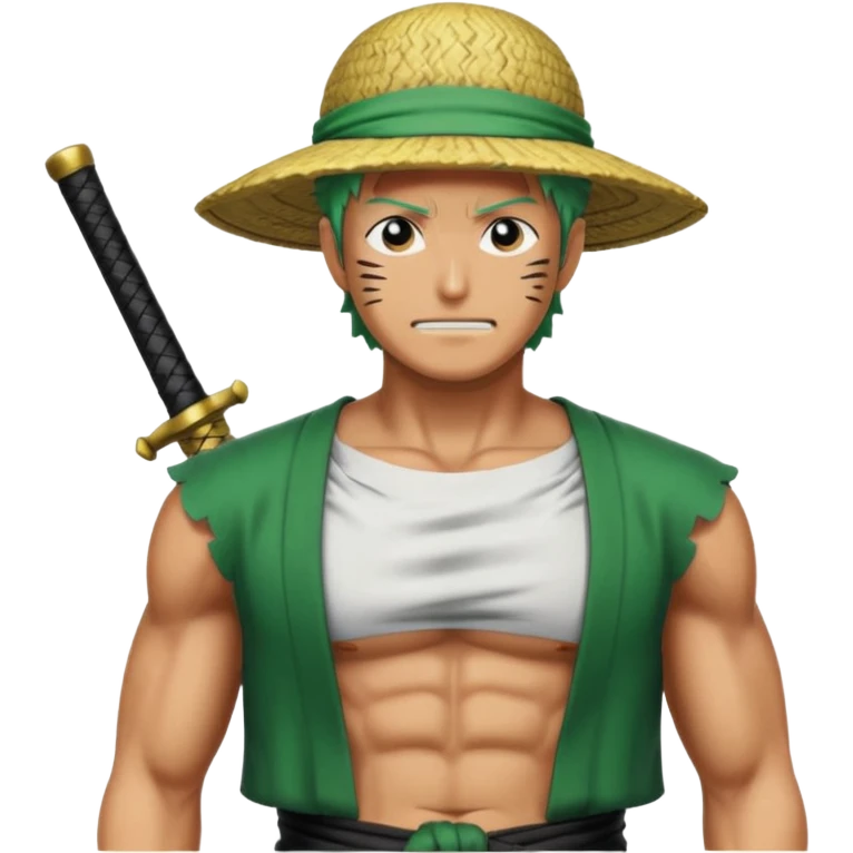 one piece zoro in land of wano emoji