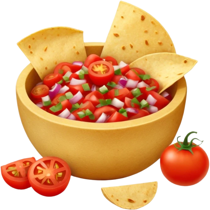 Chips and salsa emoji