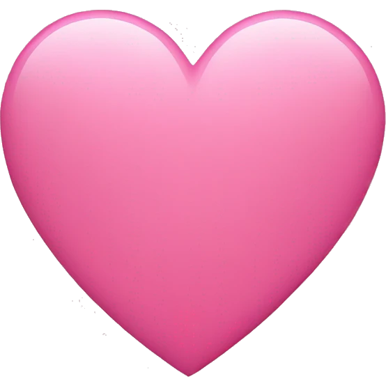 pink heart emoji