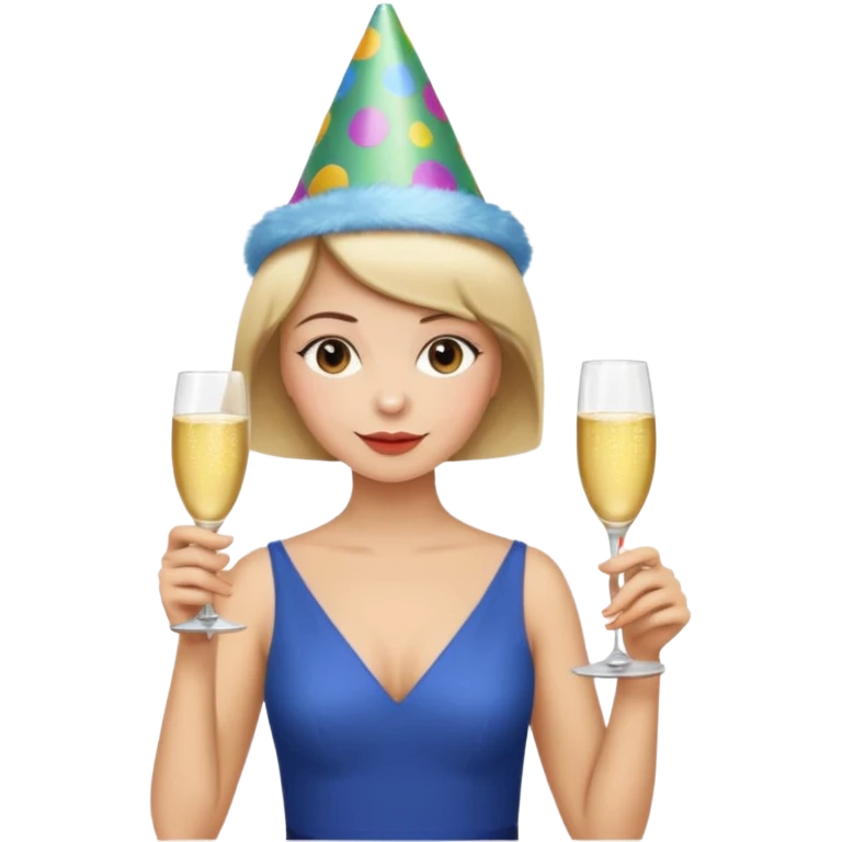 hazme una igual a la anterior pero cámbiale el pelo largo por uno corto no tan corto que le llegue a los hombros  emoji