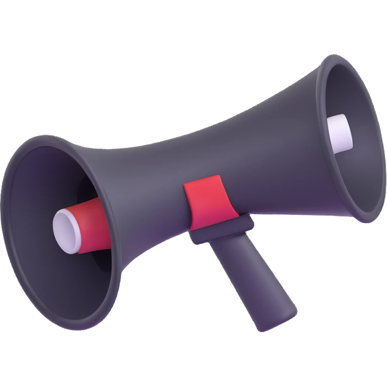megaphone emoji