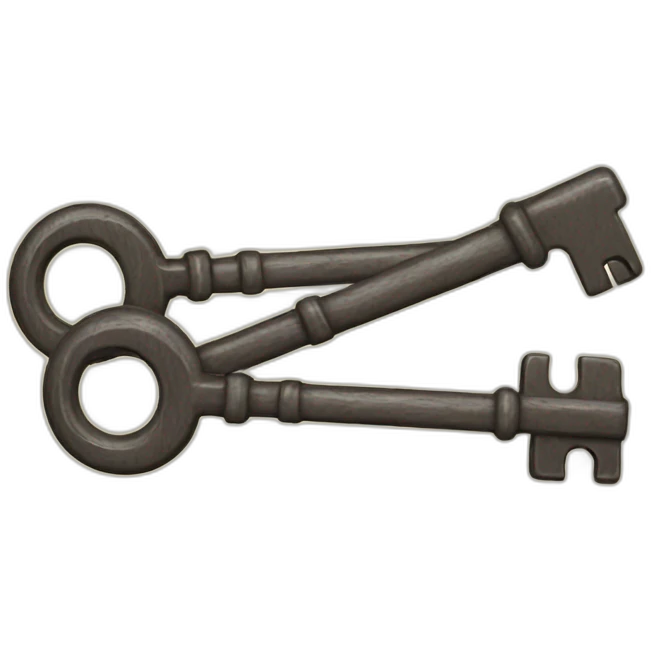 Old keys emoji