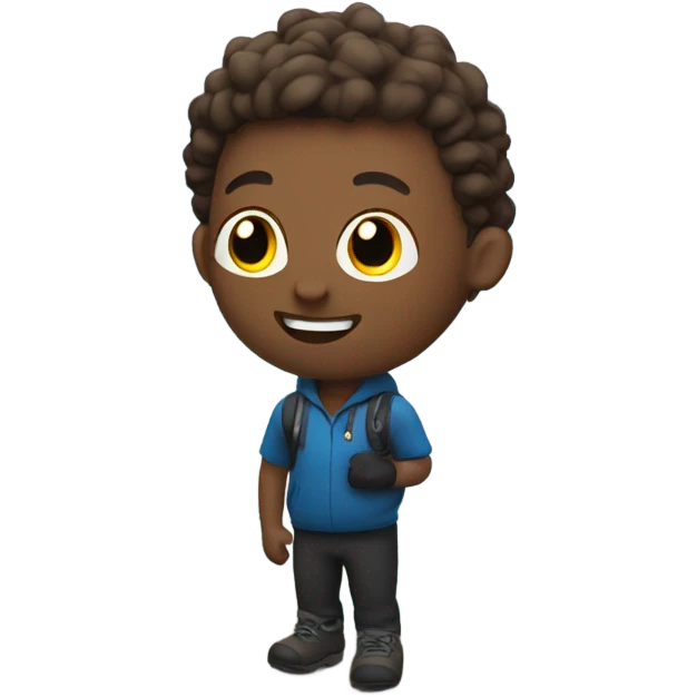 Me on a mountain emoji