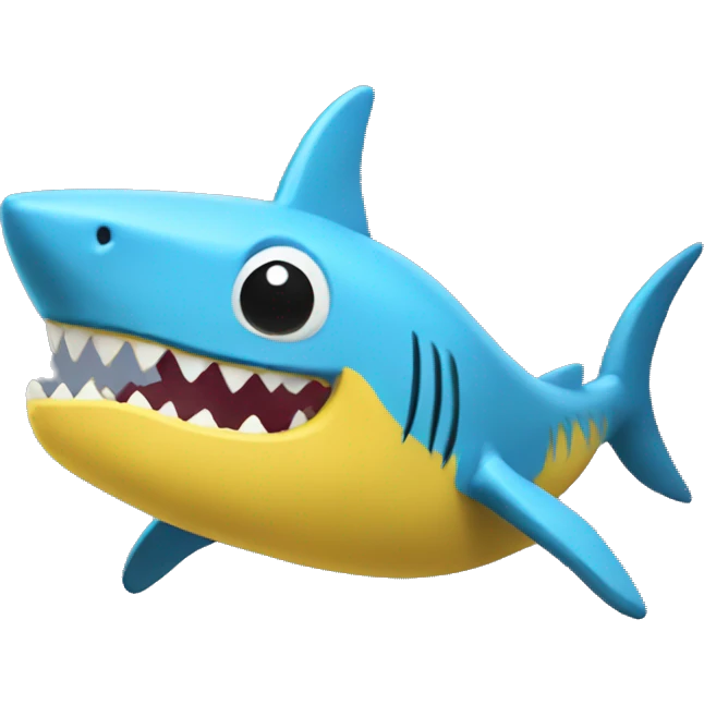 banana shark Puppet emoji