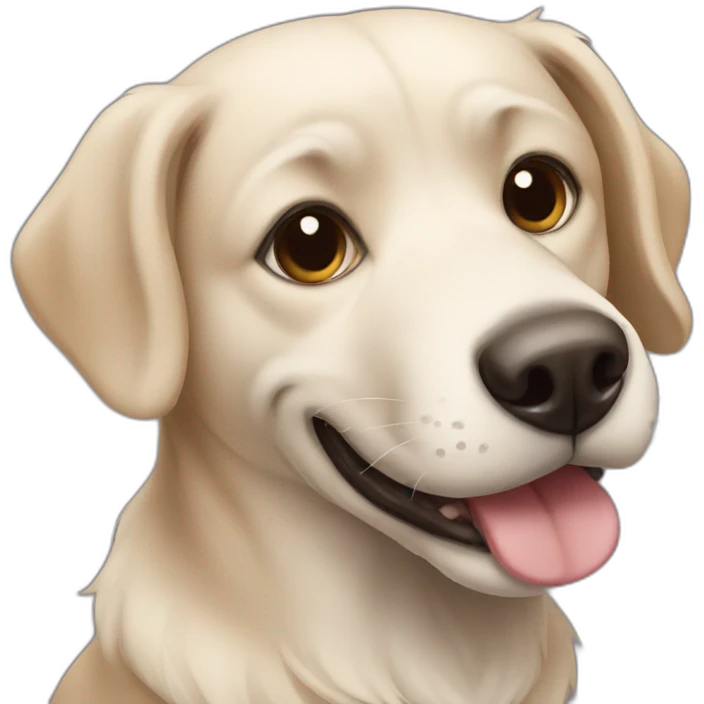 Dog loving emoji