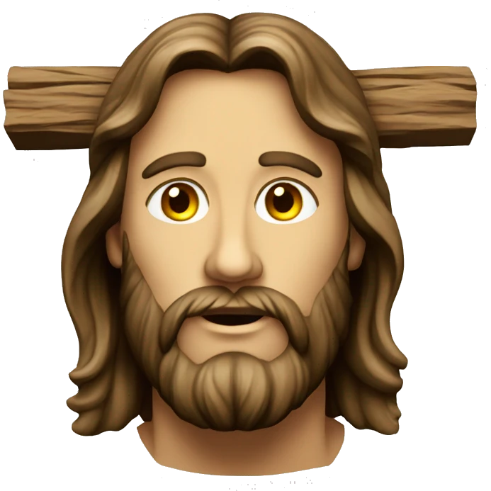 Christ on cross emoji