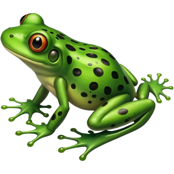 a frog emoji