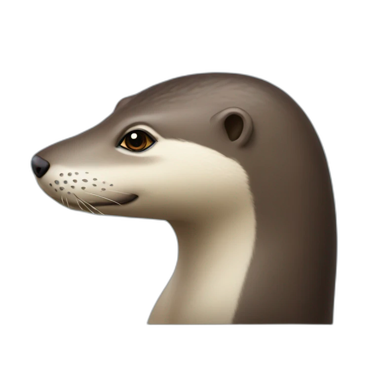 Une loutre sur un cheval emoji