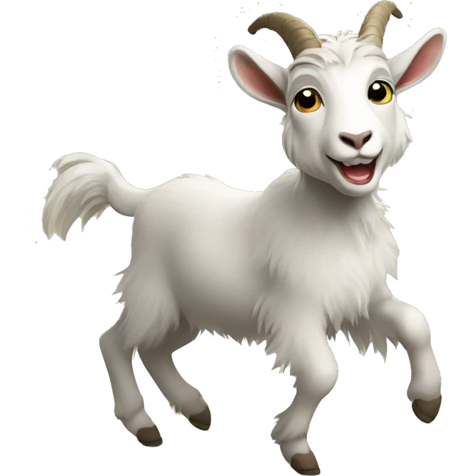 Dancing goat emoji