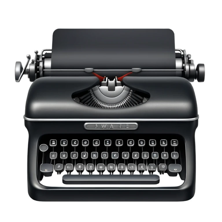 typewriter  emoji