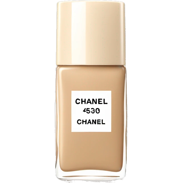 beige chanel makeup bottle emoji