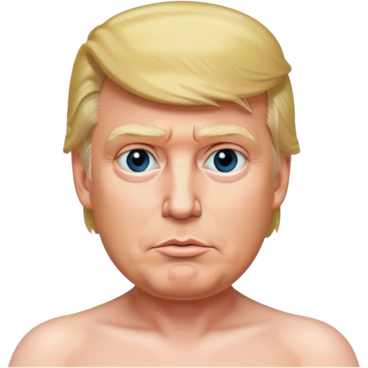 Naked trump emoji