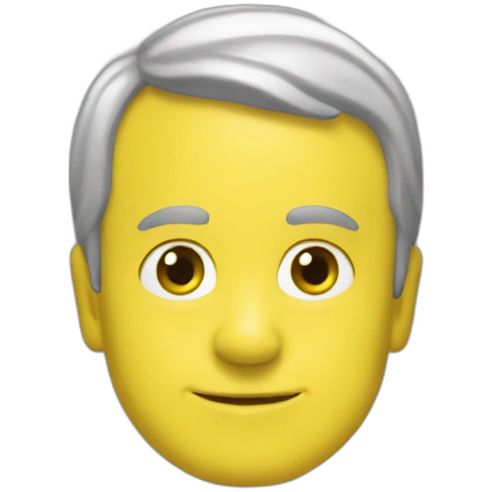 Macron jaune emoji