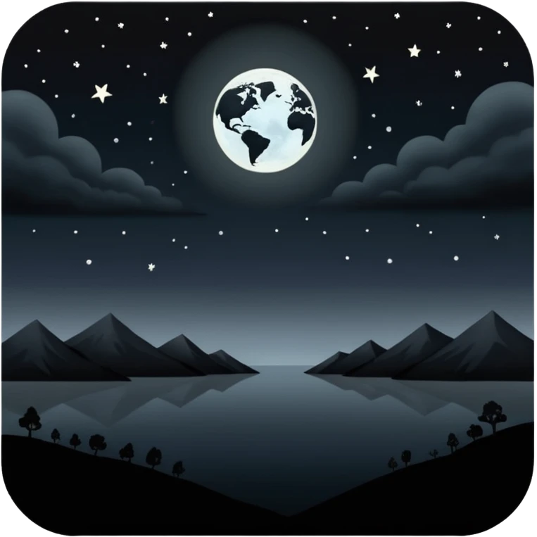 dark and eerie scene, the entire world covered in darkness. The sky is deep black with no stars or light, no moon, no glow just total void and silence. The atmosphere feels ominous and unsettling, as if darkness has swallowed everything. No characters, no visible light sources emoji