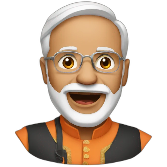 Modi singer emoji