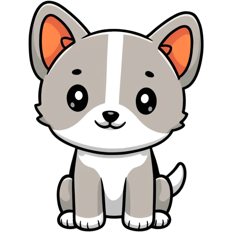 cute puppy emoji