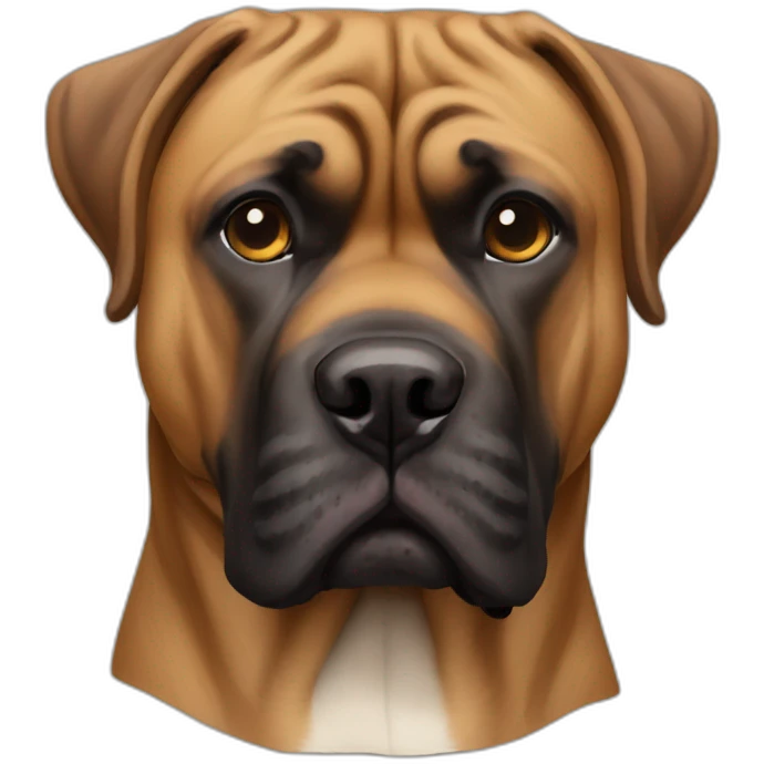 Bull mastiff emoji