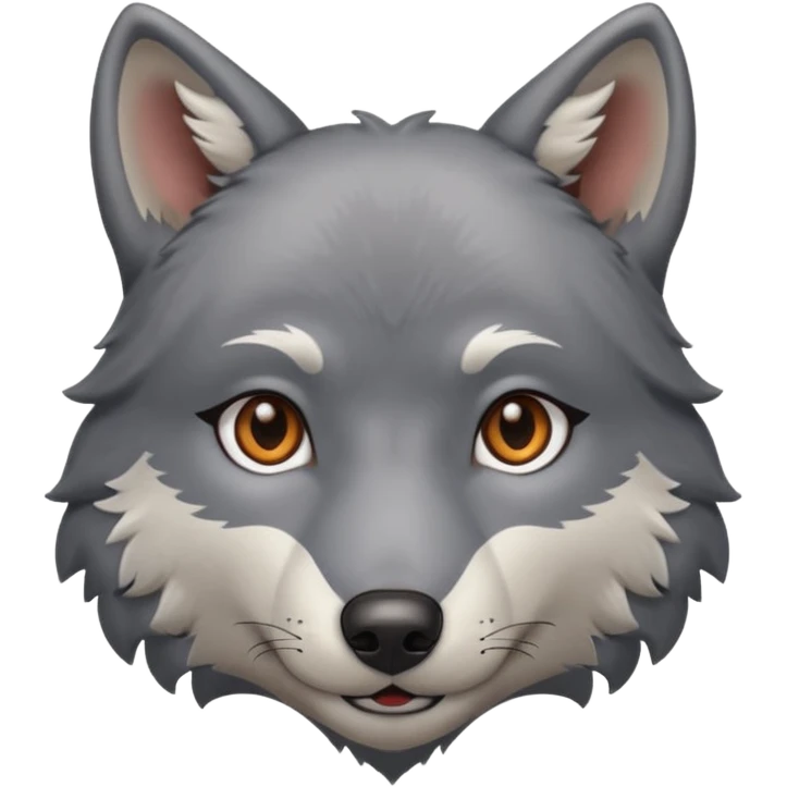 • Wolf 2 – Loving heart emoji