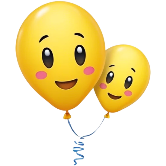 yellow balloon emoji