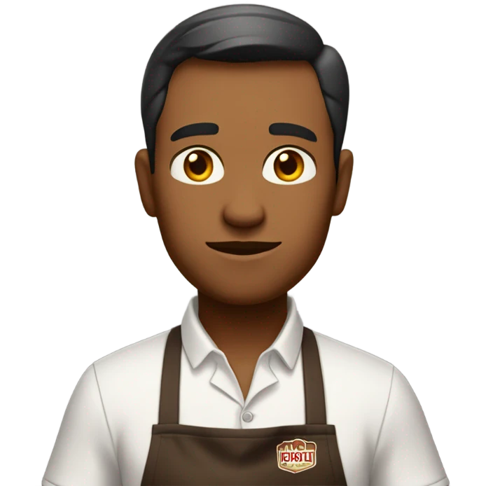 Sad chipotle worker  emoji