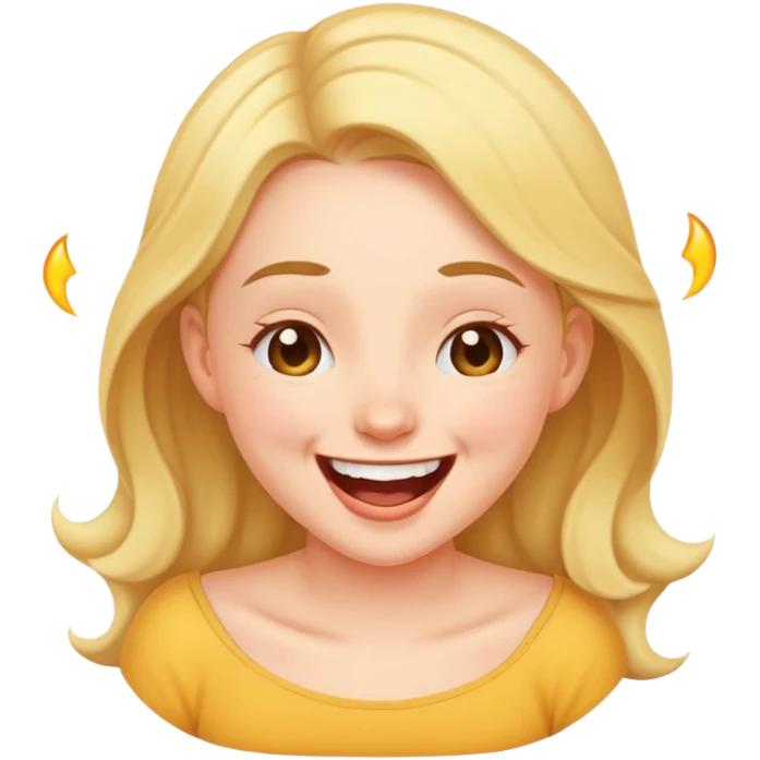 girl farting emoji