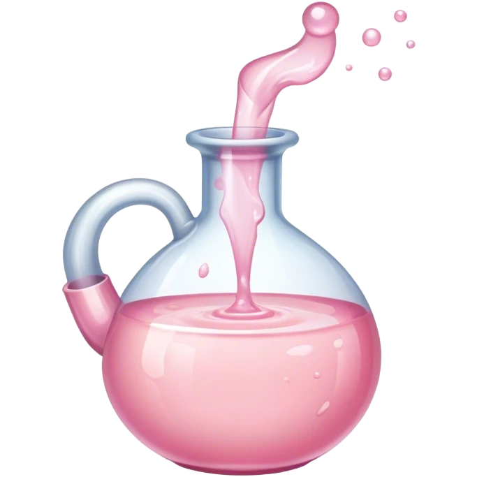 a light pink potion emoji