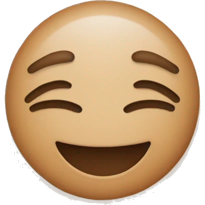 Tan lines happy face emoji