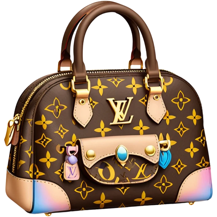 Louis Vuitton purse emoji