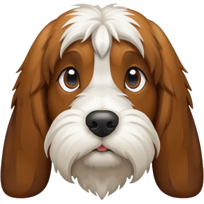 Petit basset griffon vendeen dog emoji